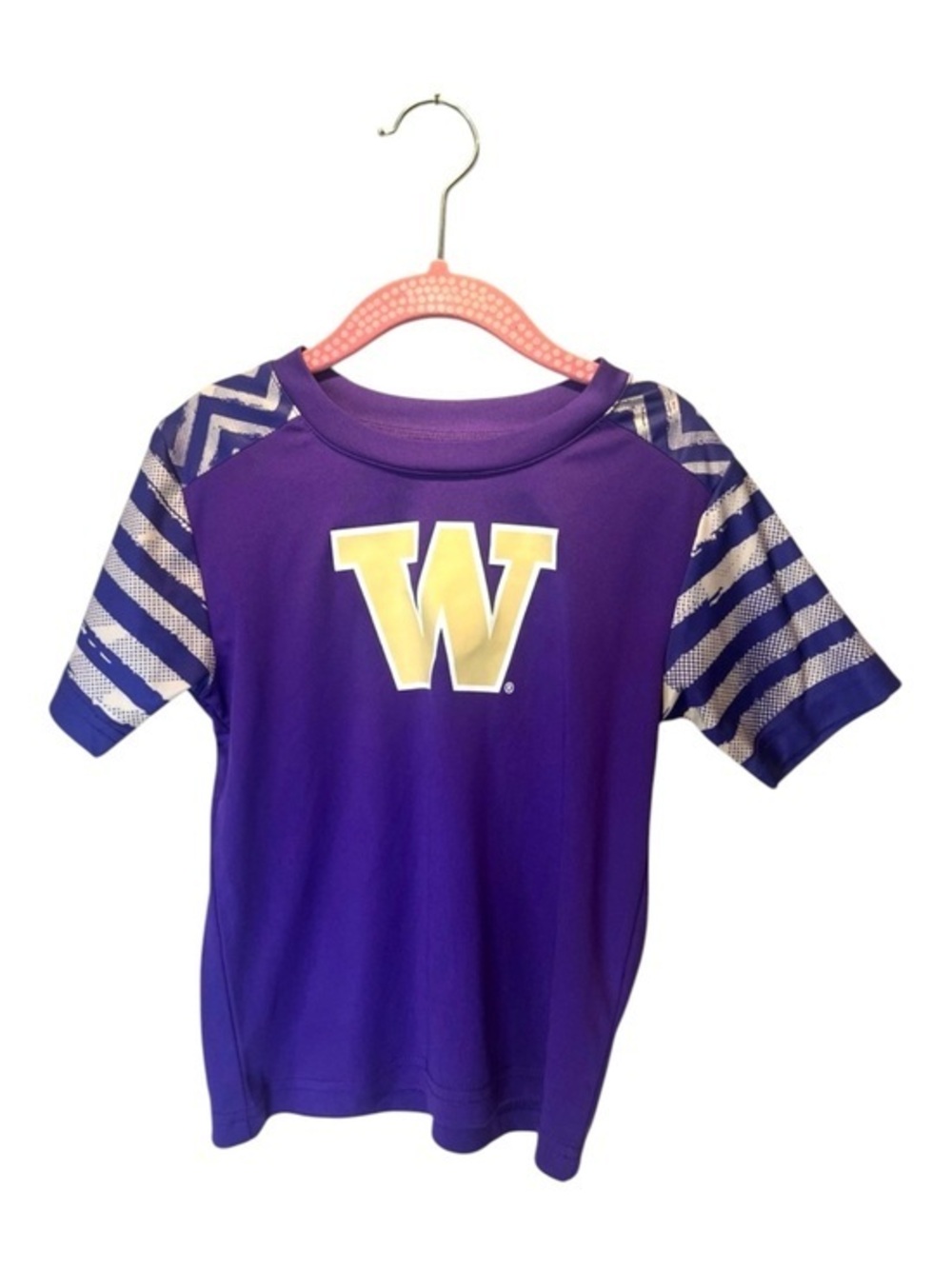 University of Washington UW Huskies Kid’s Jersey Style T Shirt Size 4T